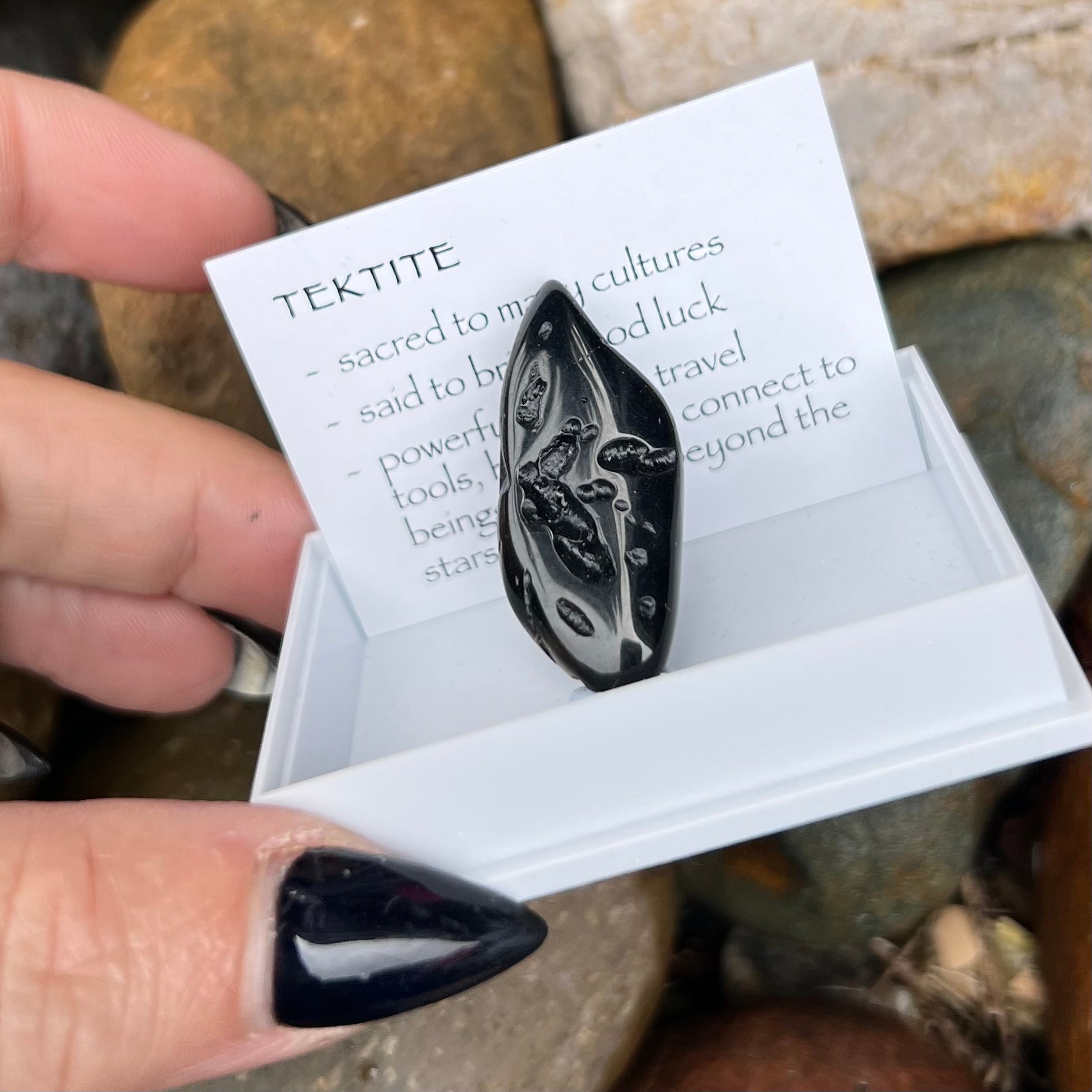 Tektite ~ Specialty Boxed Crystal