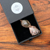 Muse Forged ~ Artesian Leopard Skin Jasper and Citrine Necklace