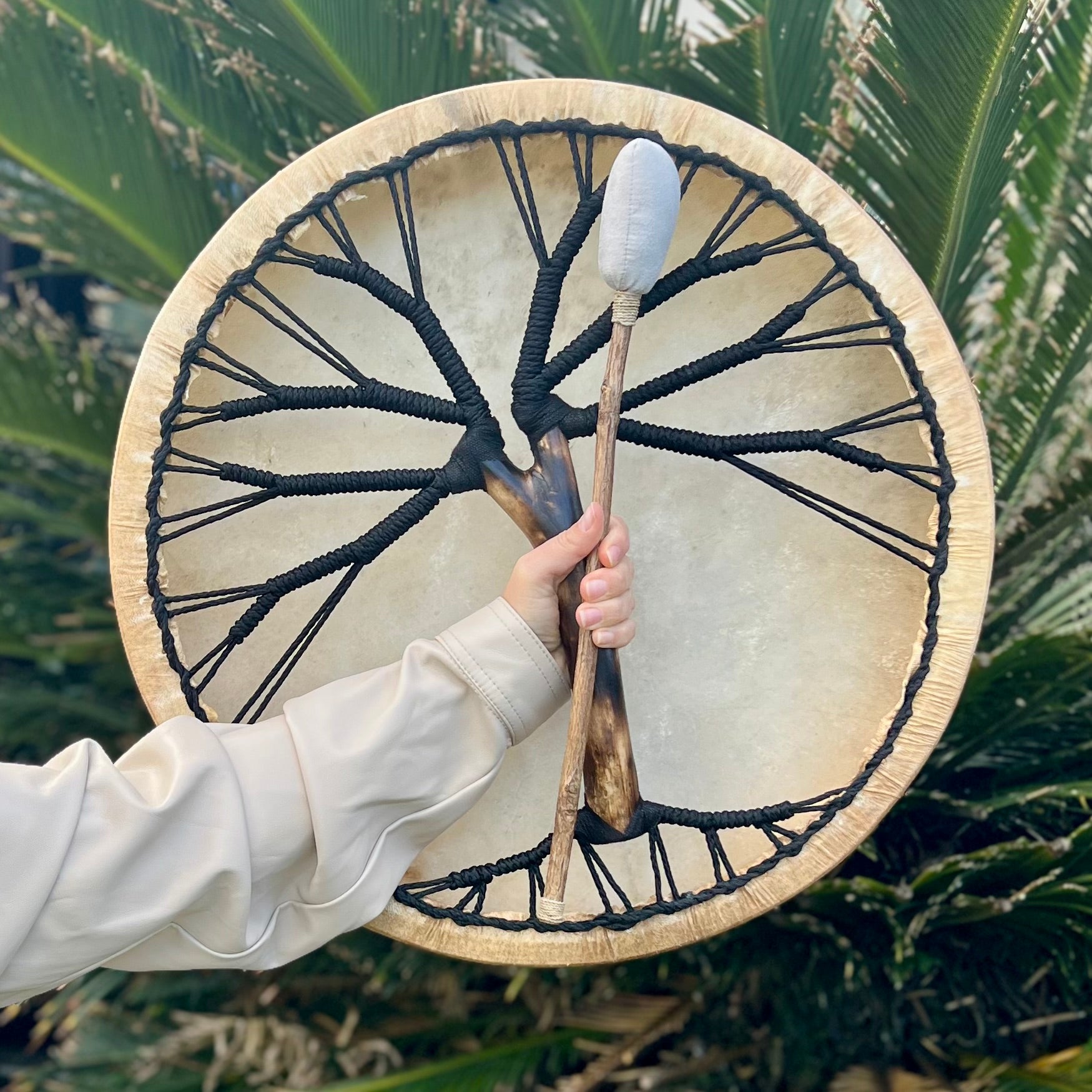 Medicine Drum Large - Goat Skin