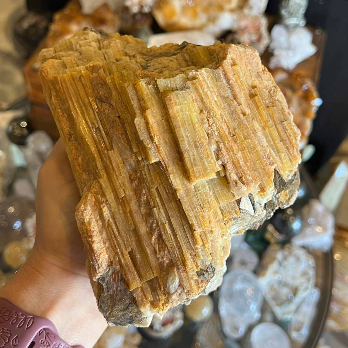 Sale ~ Large Natural Yellow Tourmaline