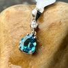 London Blue Topaz ~ Sterling Silver Pendant