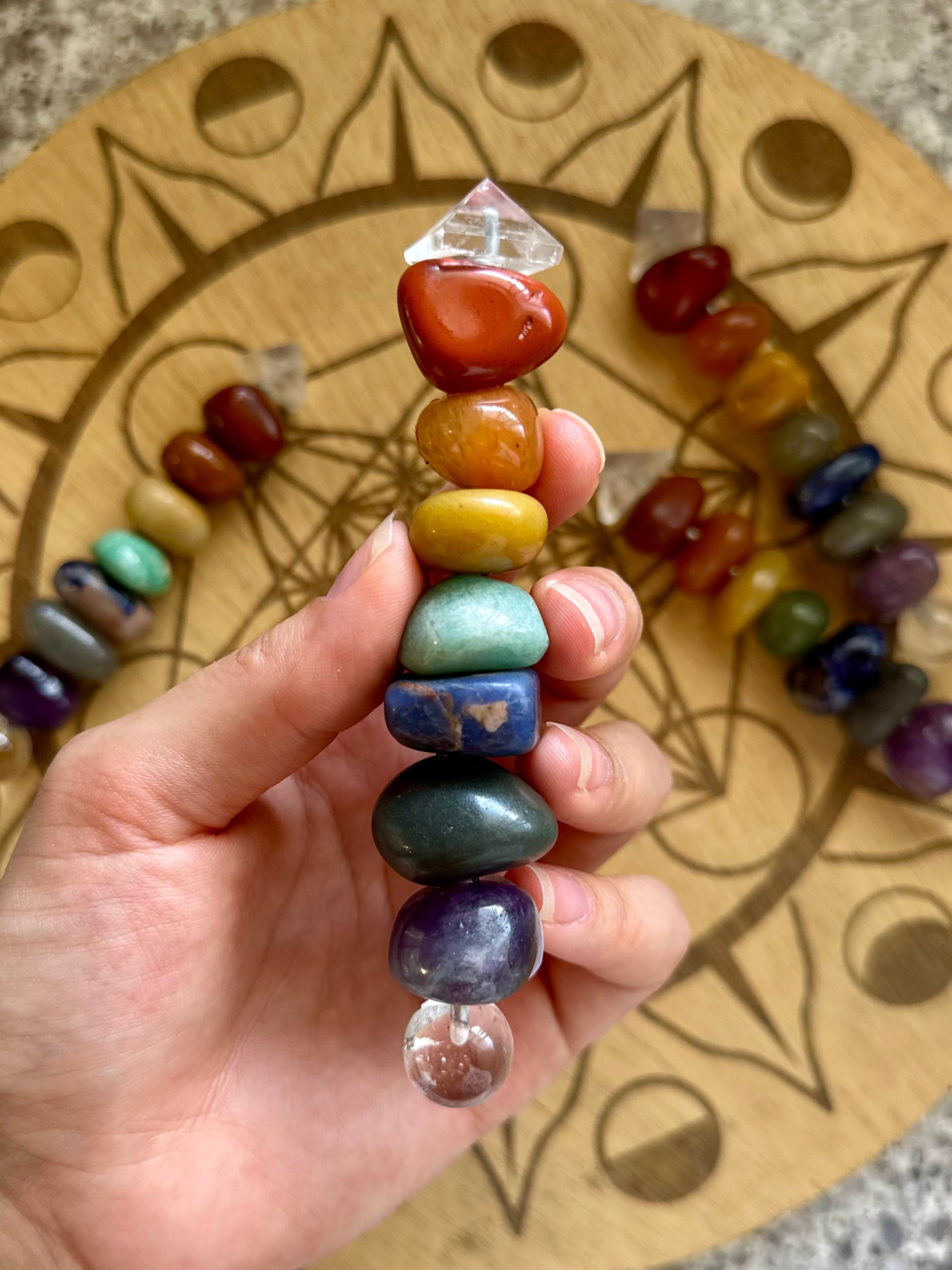 Chakra Wand - Muse Crystals & Mystical Gifts