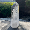 Clear Quartz Twin Point Tower
