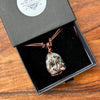 Muse Forged ~ Artesian Moss Agate Necklace