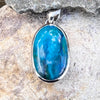 Chrysocolla ~ Sterling Silver Pendant