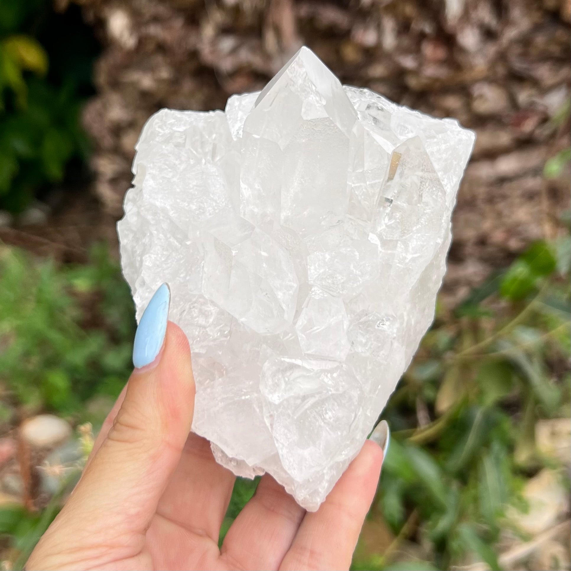 Clear Quartz Natural Raw Cluster (1)