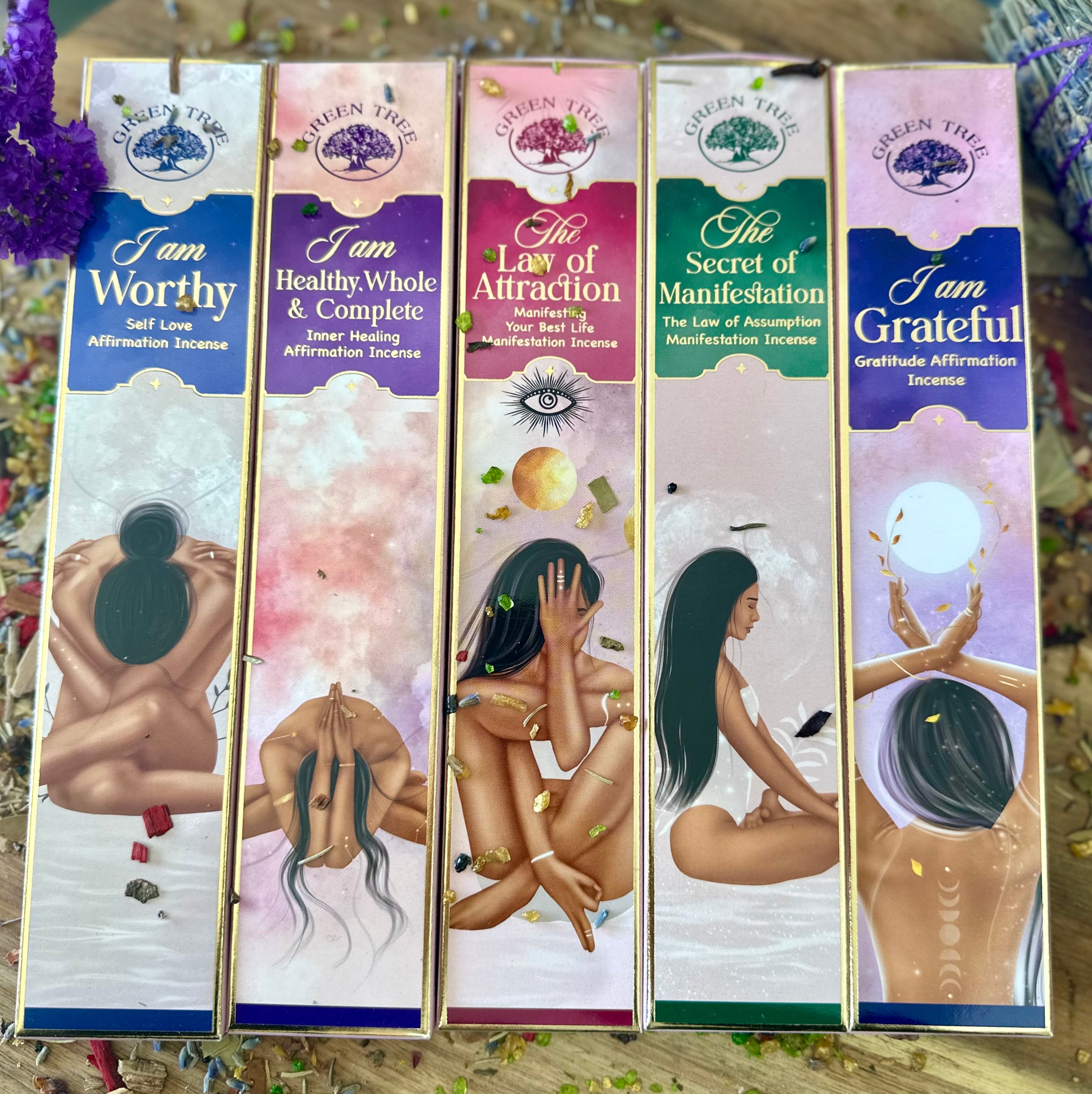 I am Healthy, Whole & Complete ~ Inner Healing ~ Affirmation Incense