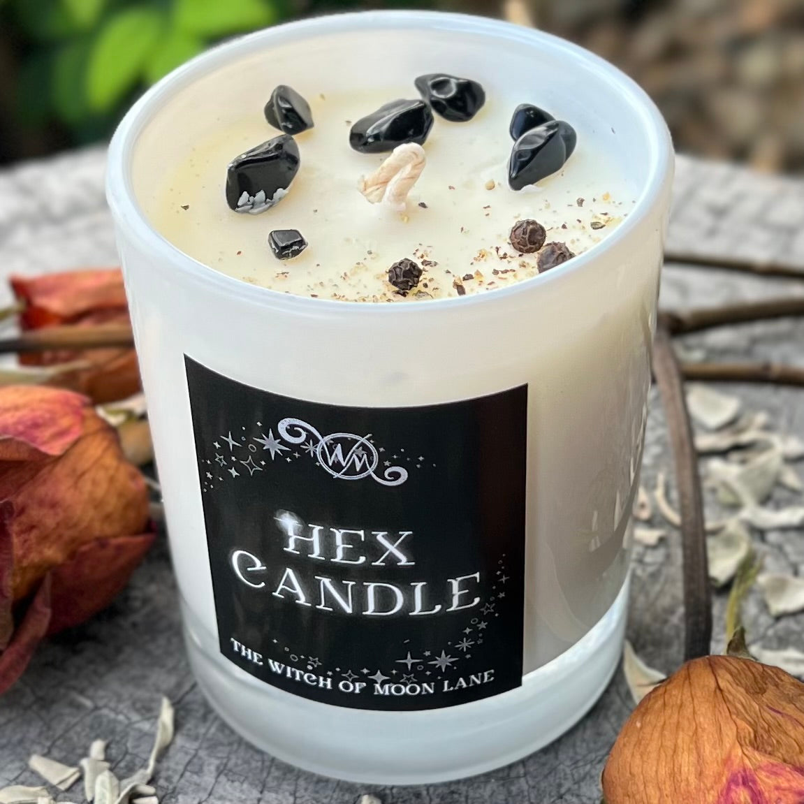 Hex Candle ~ The Witch of Moons Lane