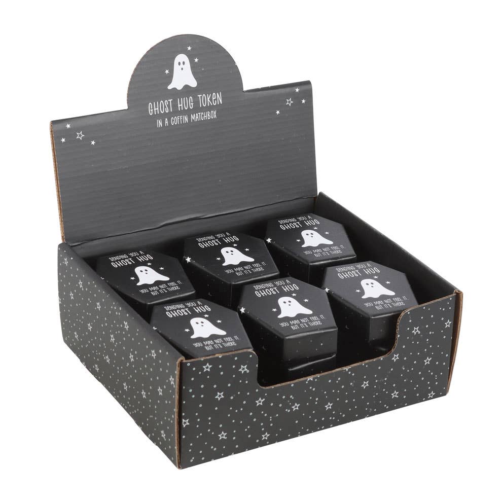 Ghost Hug in Coffin Box