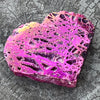 Heart Carving - Electroplated Sphallierite
