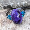 Chariote & Blue Appatite ~ Sterling Silver Ring ~ size 5