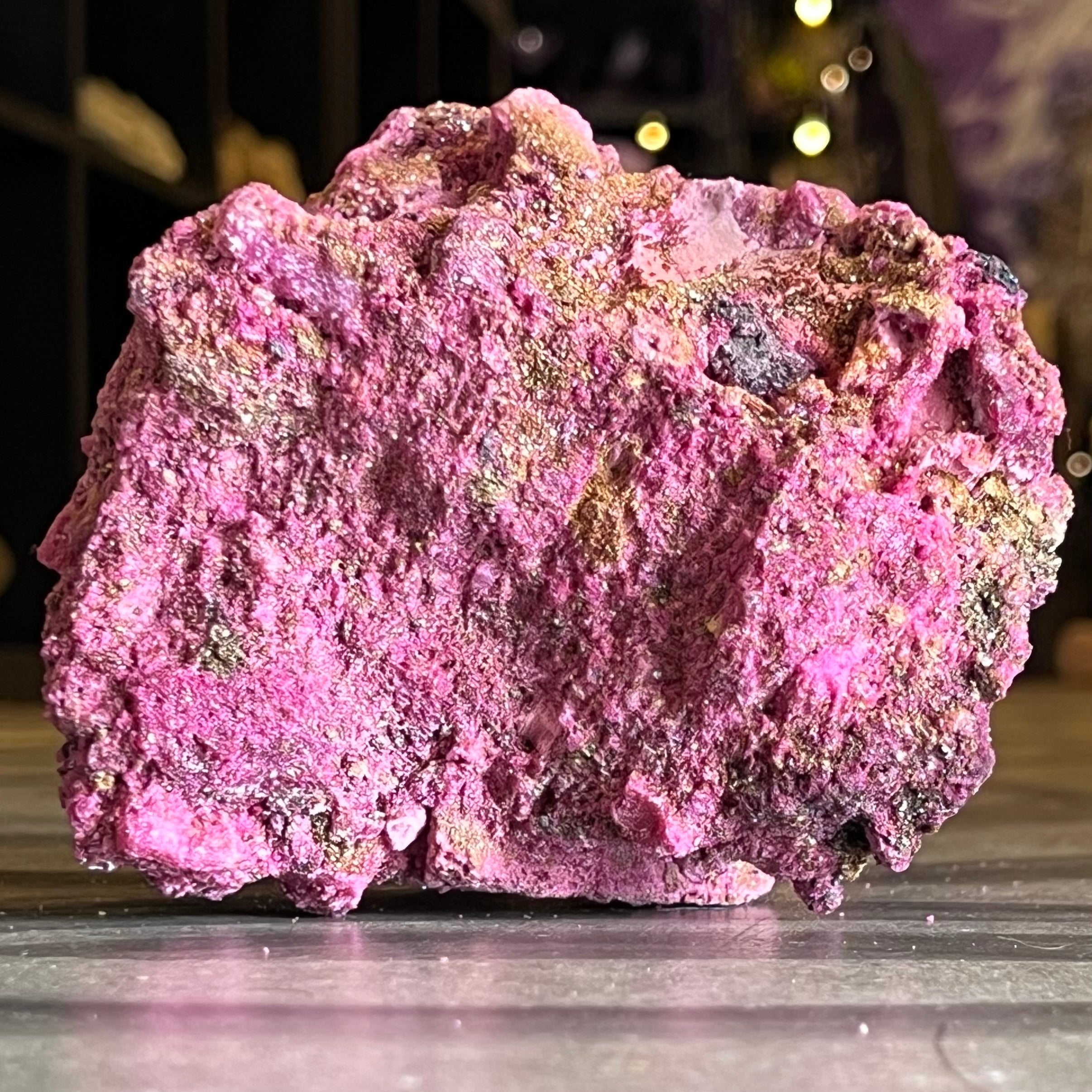 Glorious Ruby with Pyrite Specimen