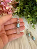 Larimar with Clear Quartz point 925 Sterling Silver Pendant - Muse Crystals & Mystical Gifts