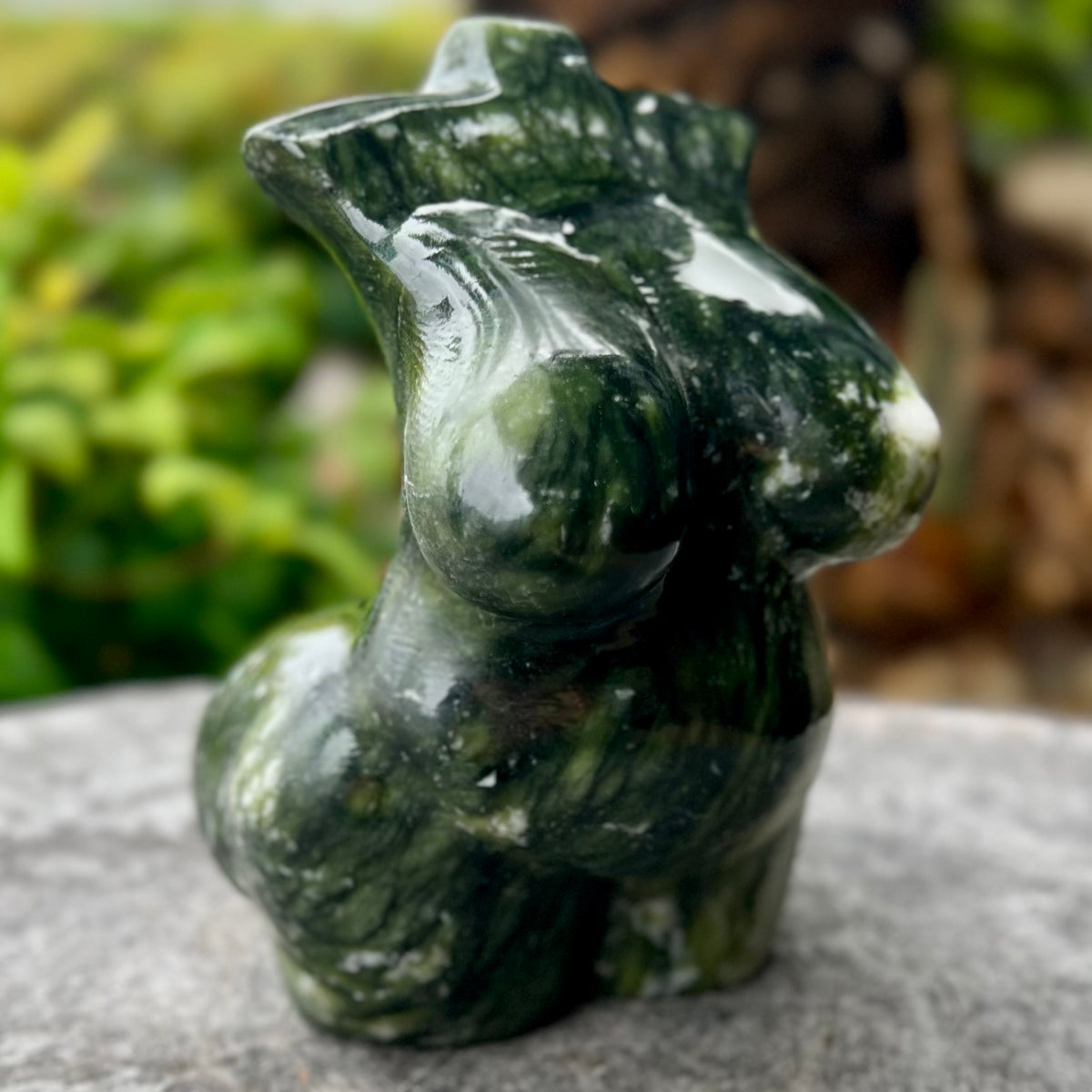 Jade Goddess ~ Lady Body Carving