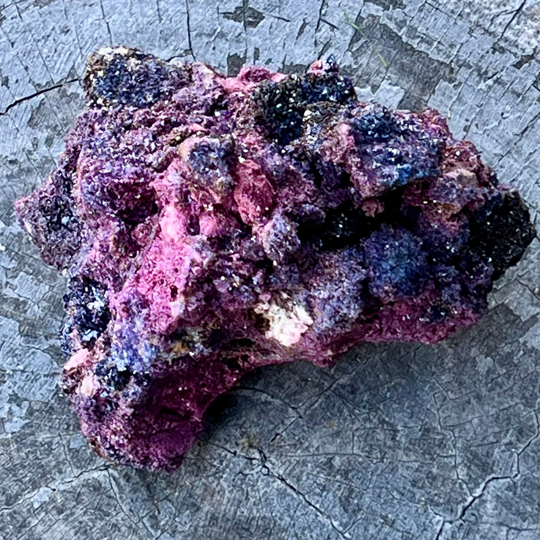 Natural Ruby with Pyrite