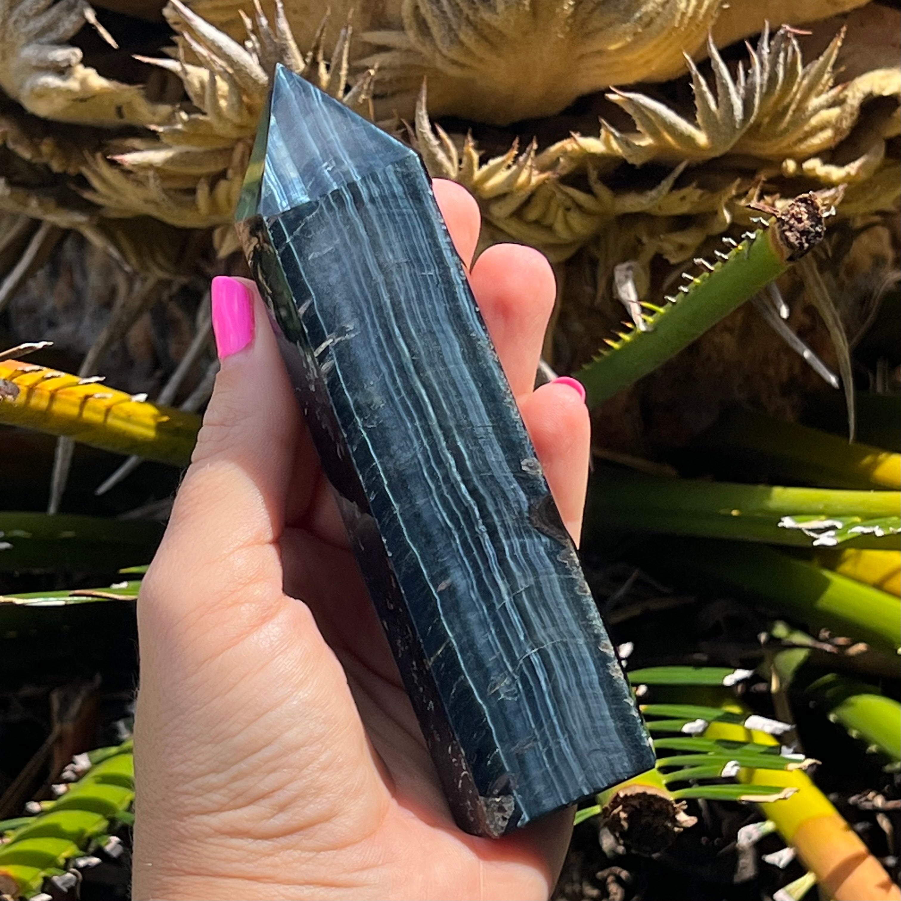 Blue Tiger Eye Generator Tower