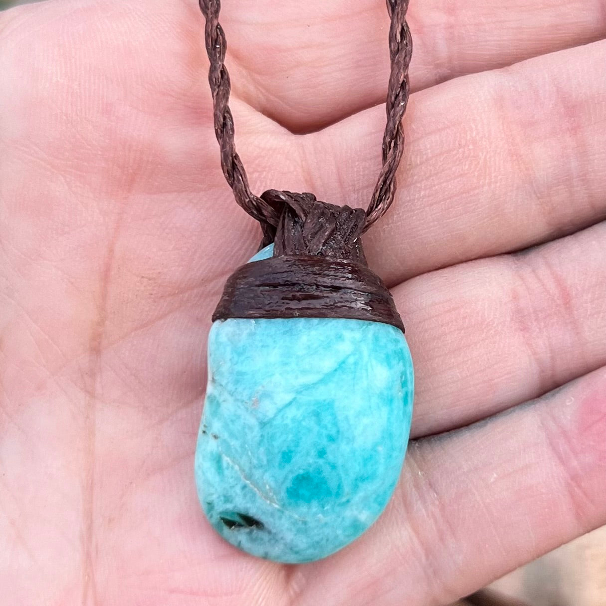 Muse Medicine ~ Amazonite ~ Harmony Talisman