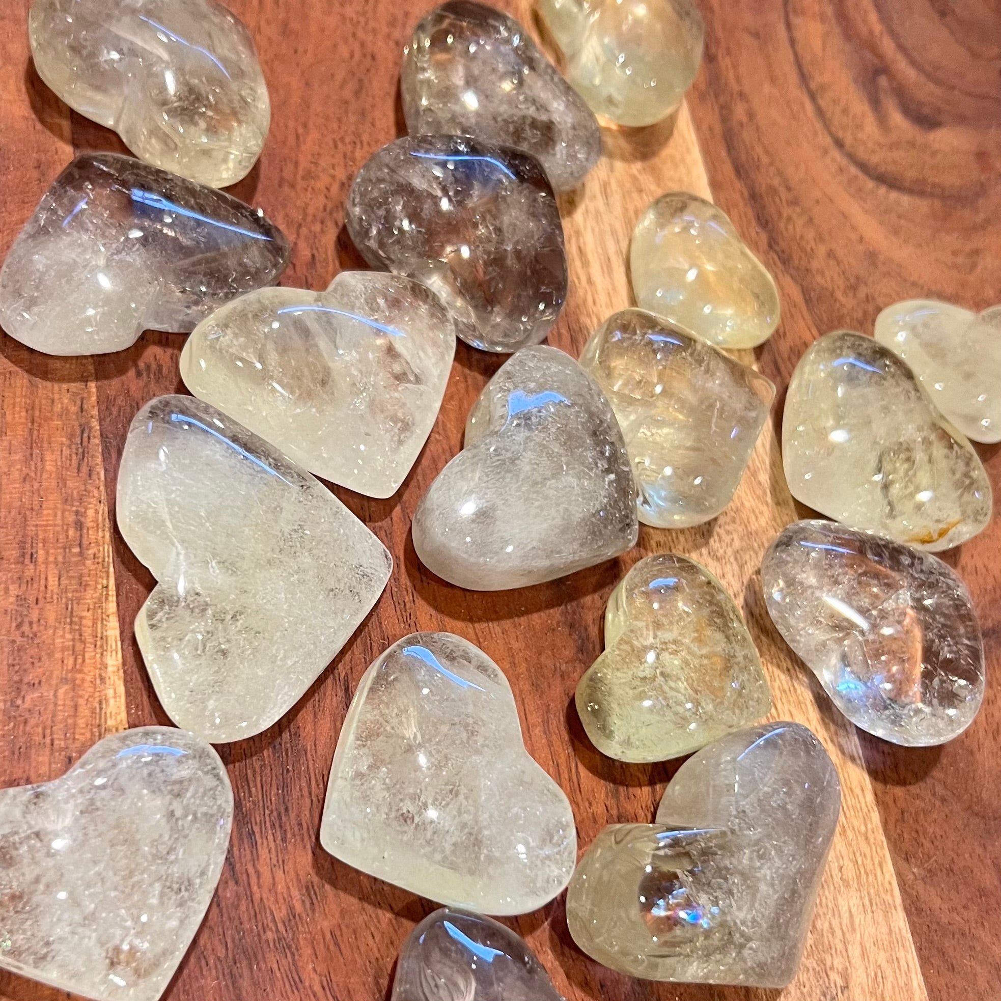 Lots of Love ~ Mini Citrine Heart