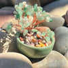 Arbre de cristal extra large en aventurine verte