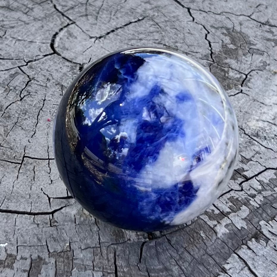 Dumortierite Sphere