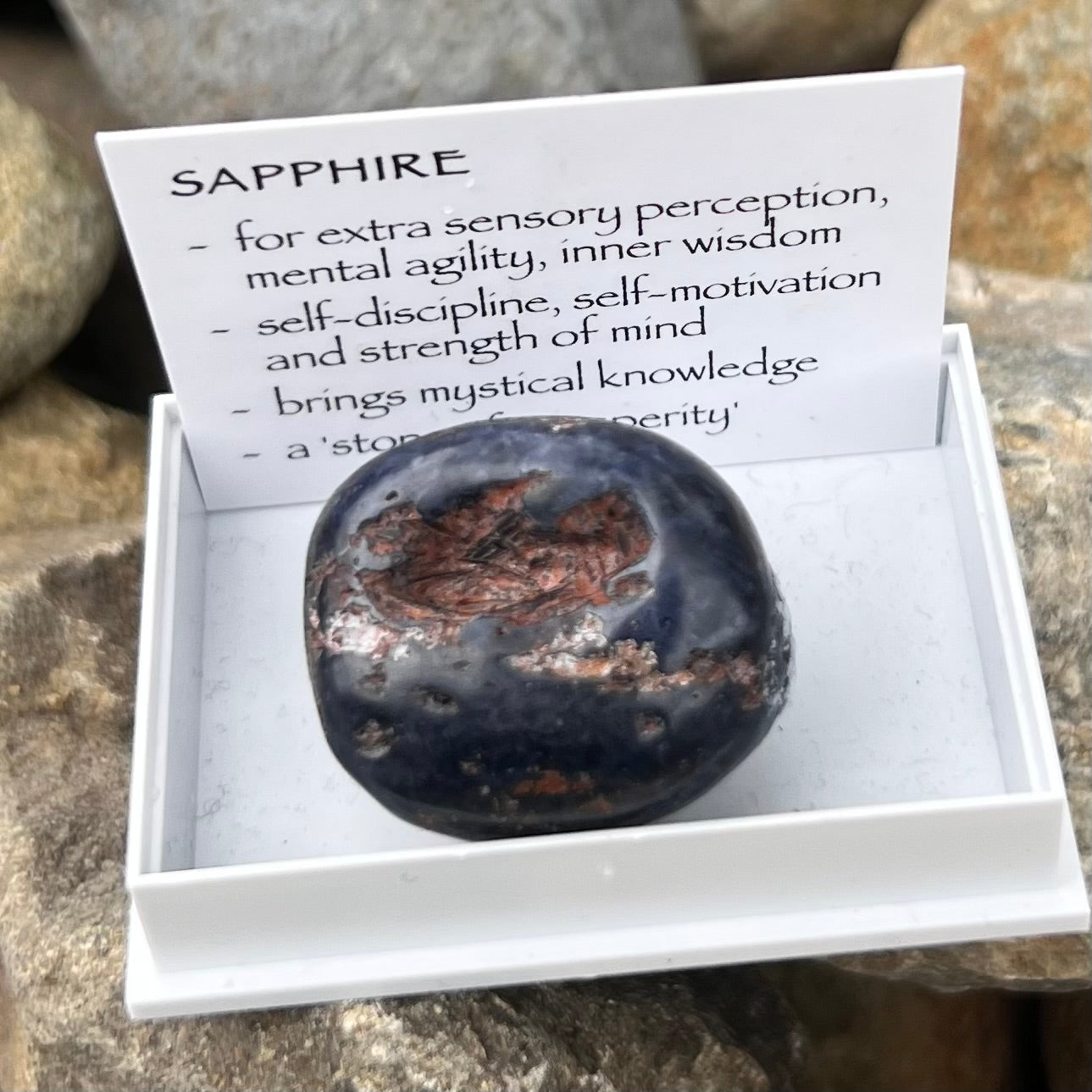 Sapphire ~ Specialty Boxed Crystal