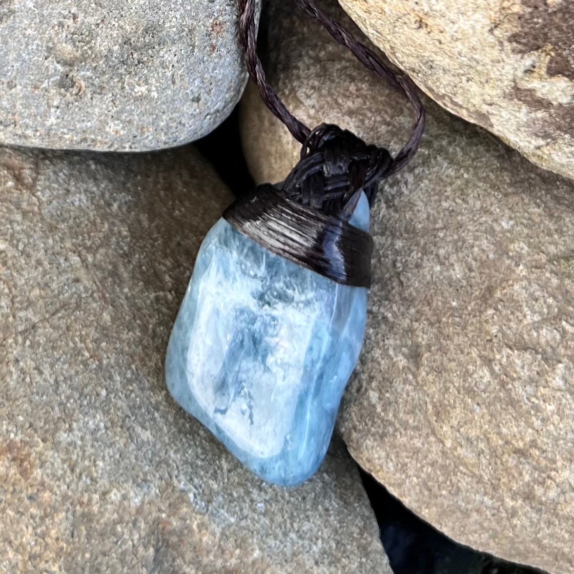 Muse Medicine ~ Blue Aquamarine Calming ~ Talisman