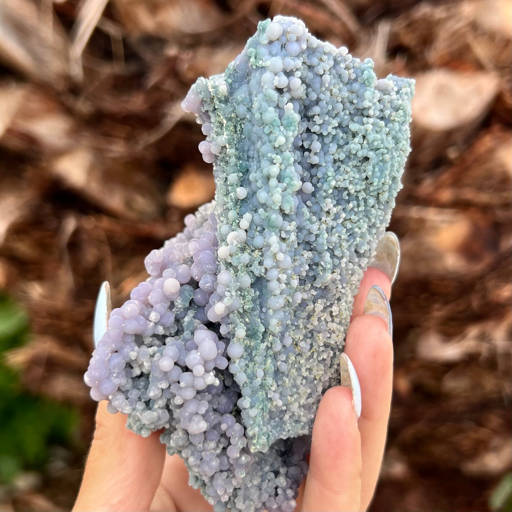 Grape Agate Specimen