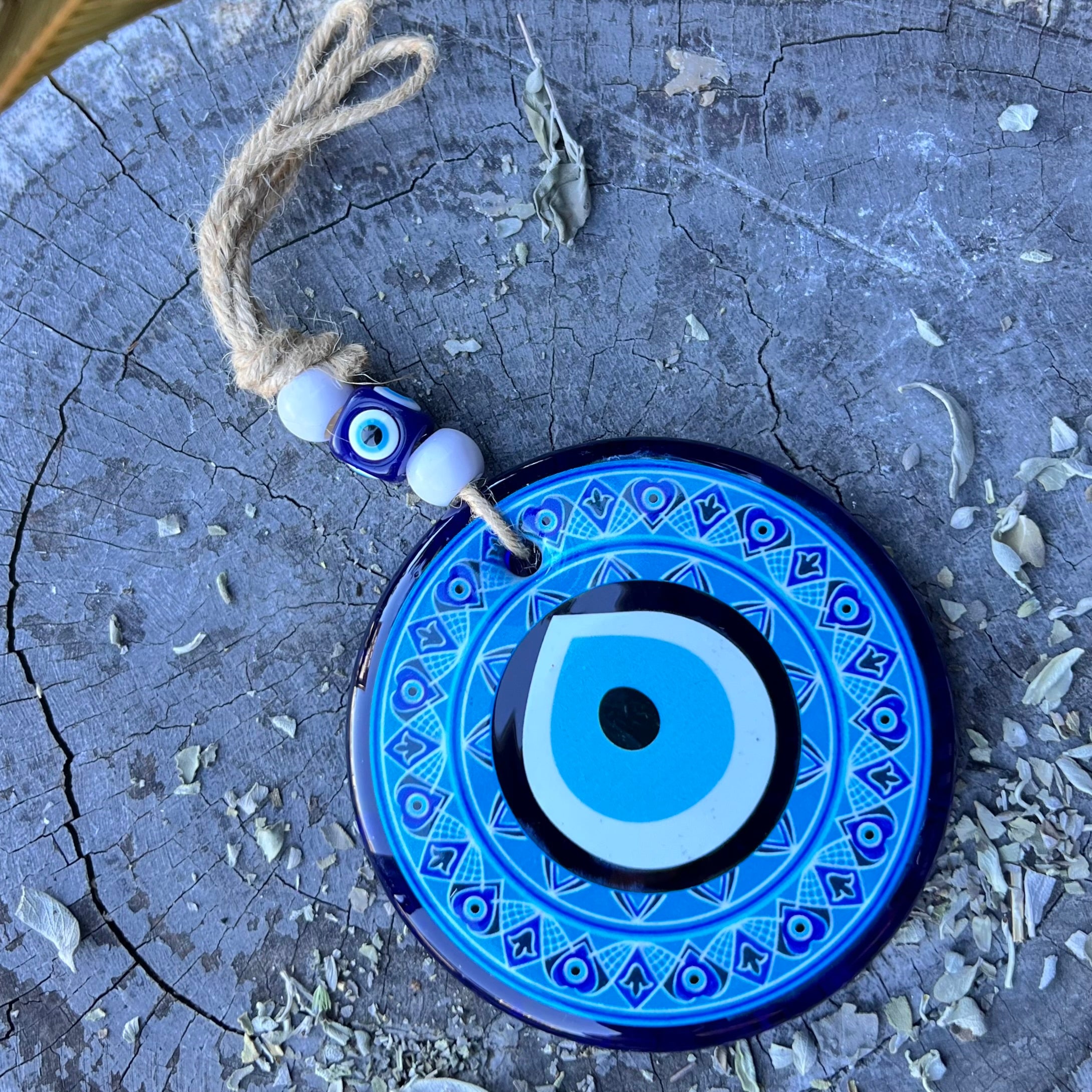 Evil Eye Protection Talisman Hanger ~ Large