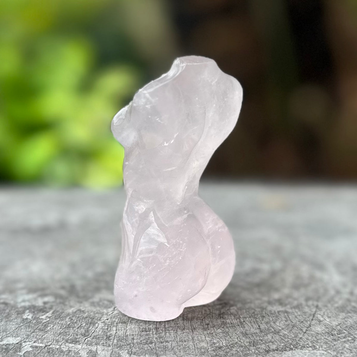 SALE ~ Rose Quartz ~ Woman Lady Body Carving