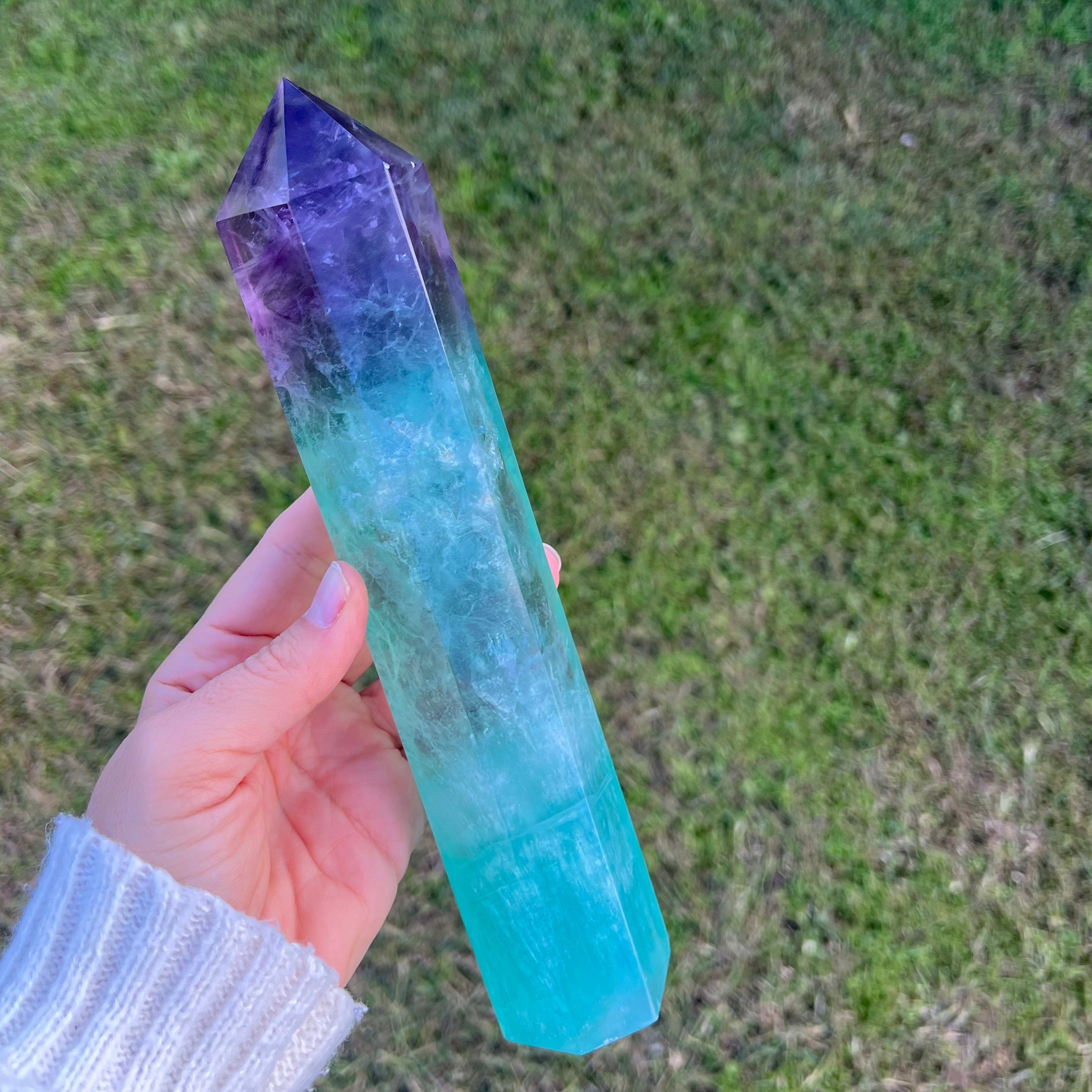 Rainbow Fluorite Tower