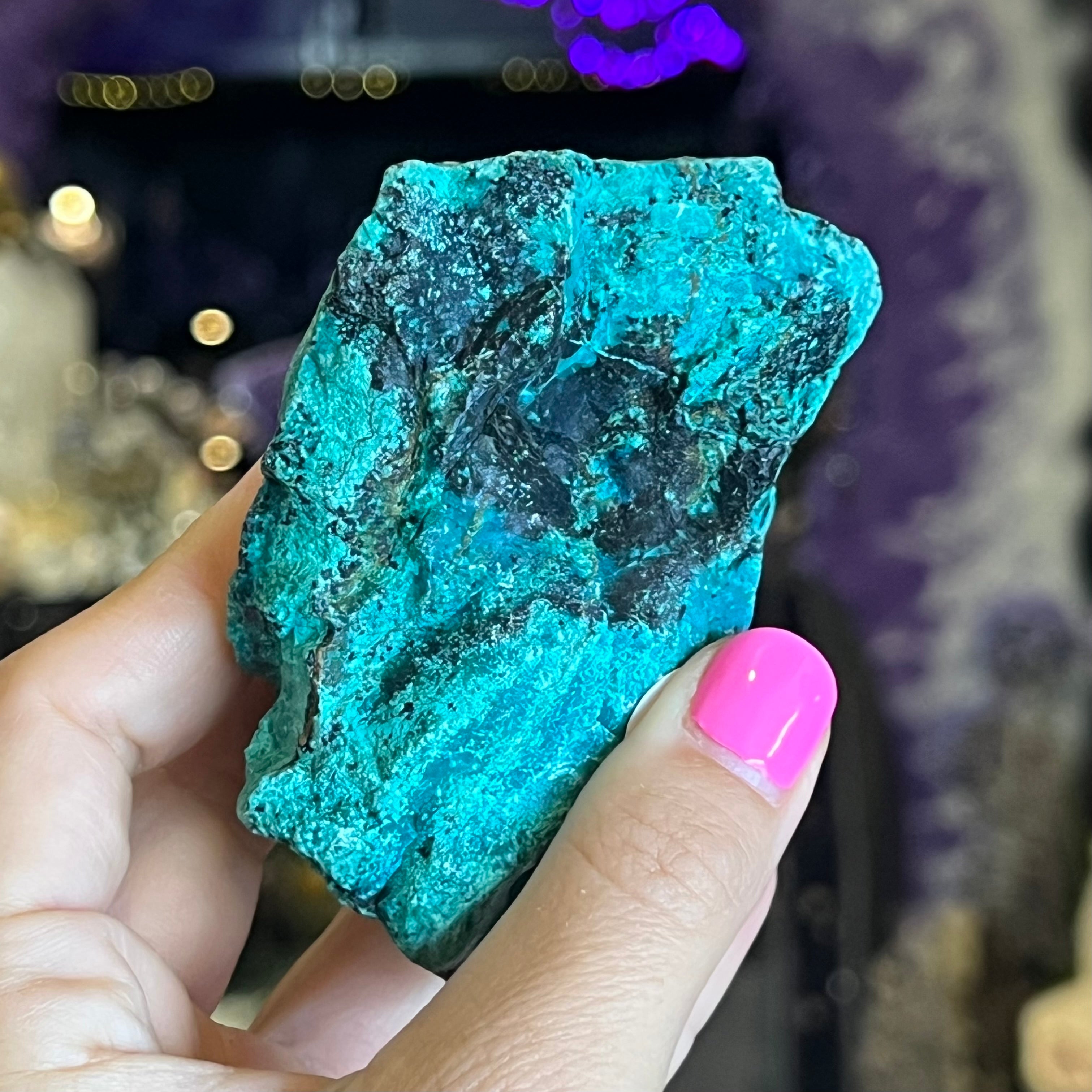 Raw Chrysocolla Specimen ~ 2