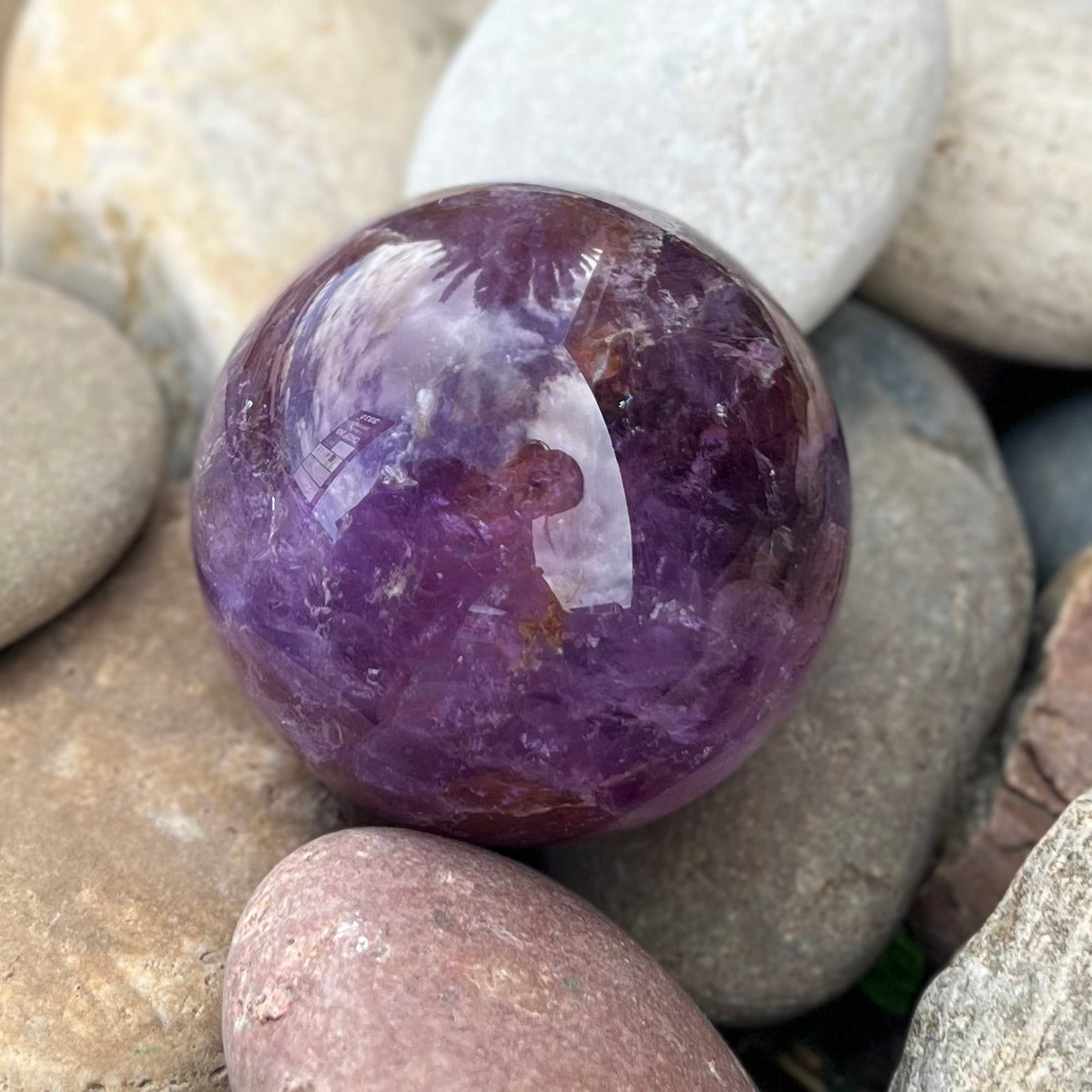 Ametrine Sphere
