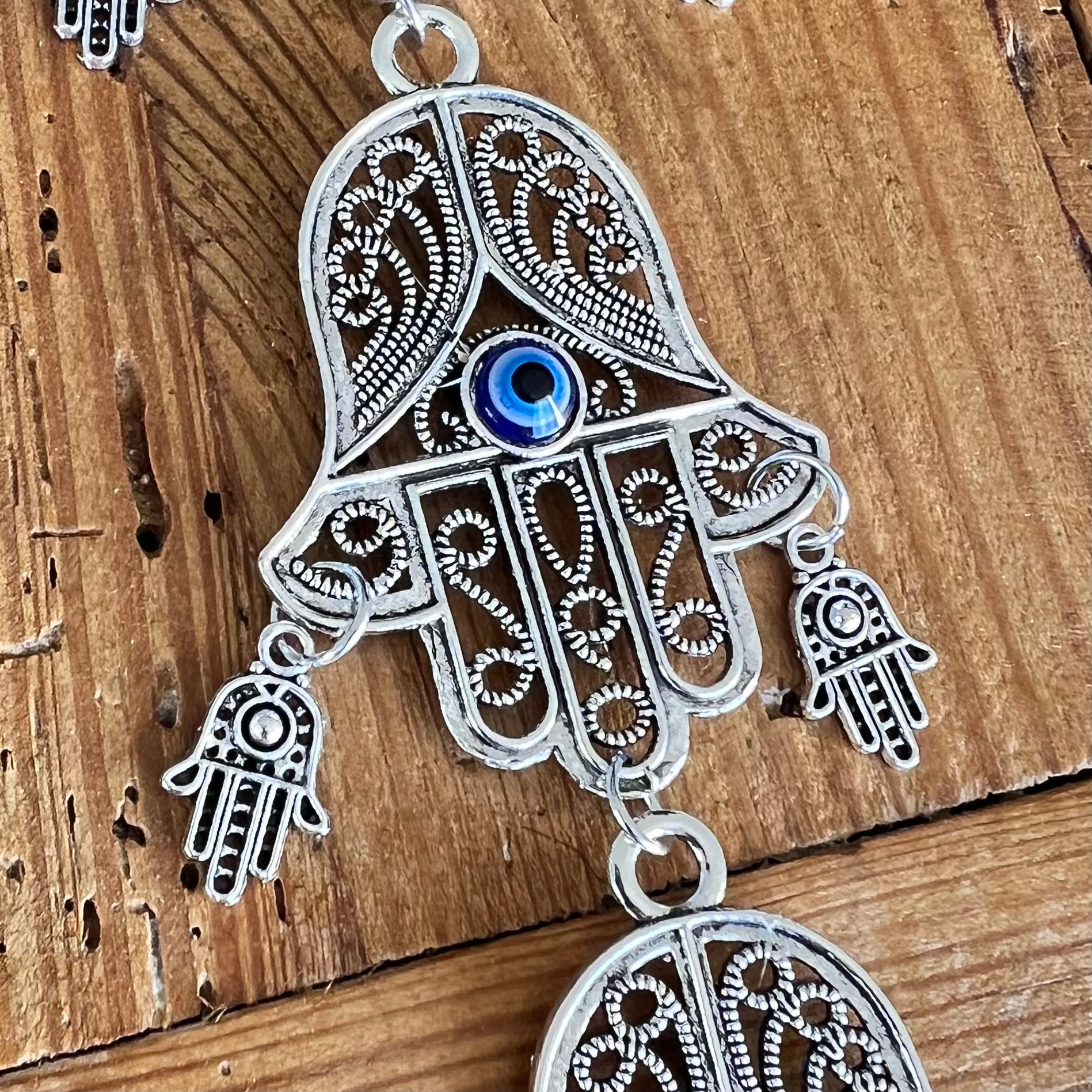 Triple Protection Evil Eye Hanger