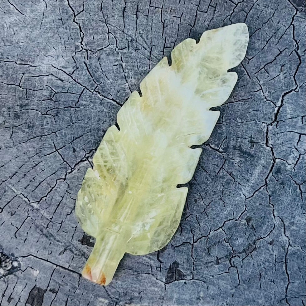 Citrine Feather of Joy