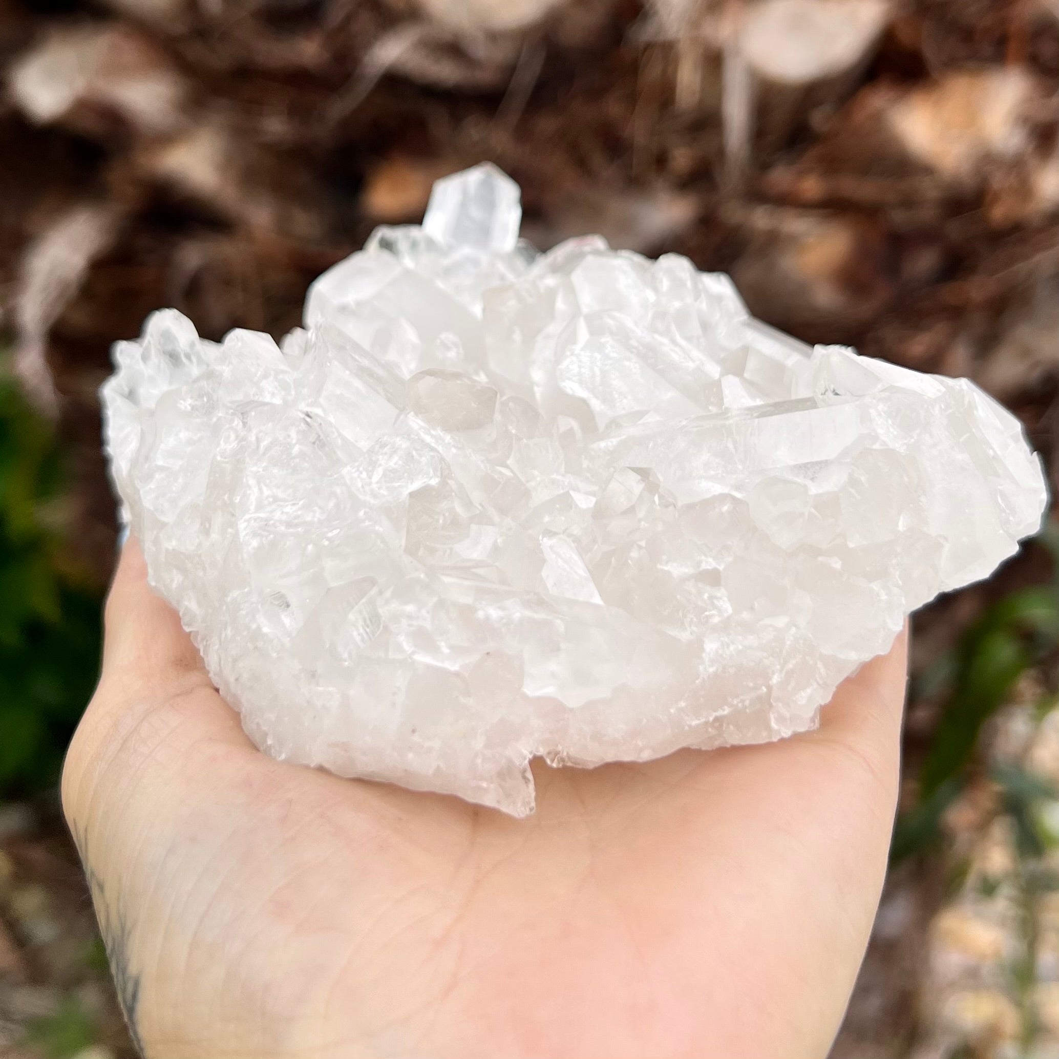 Clear Quartz Natural Raw Cluster (7)