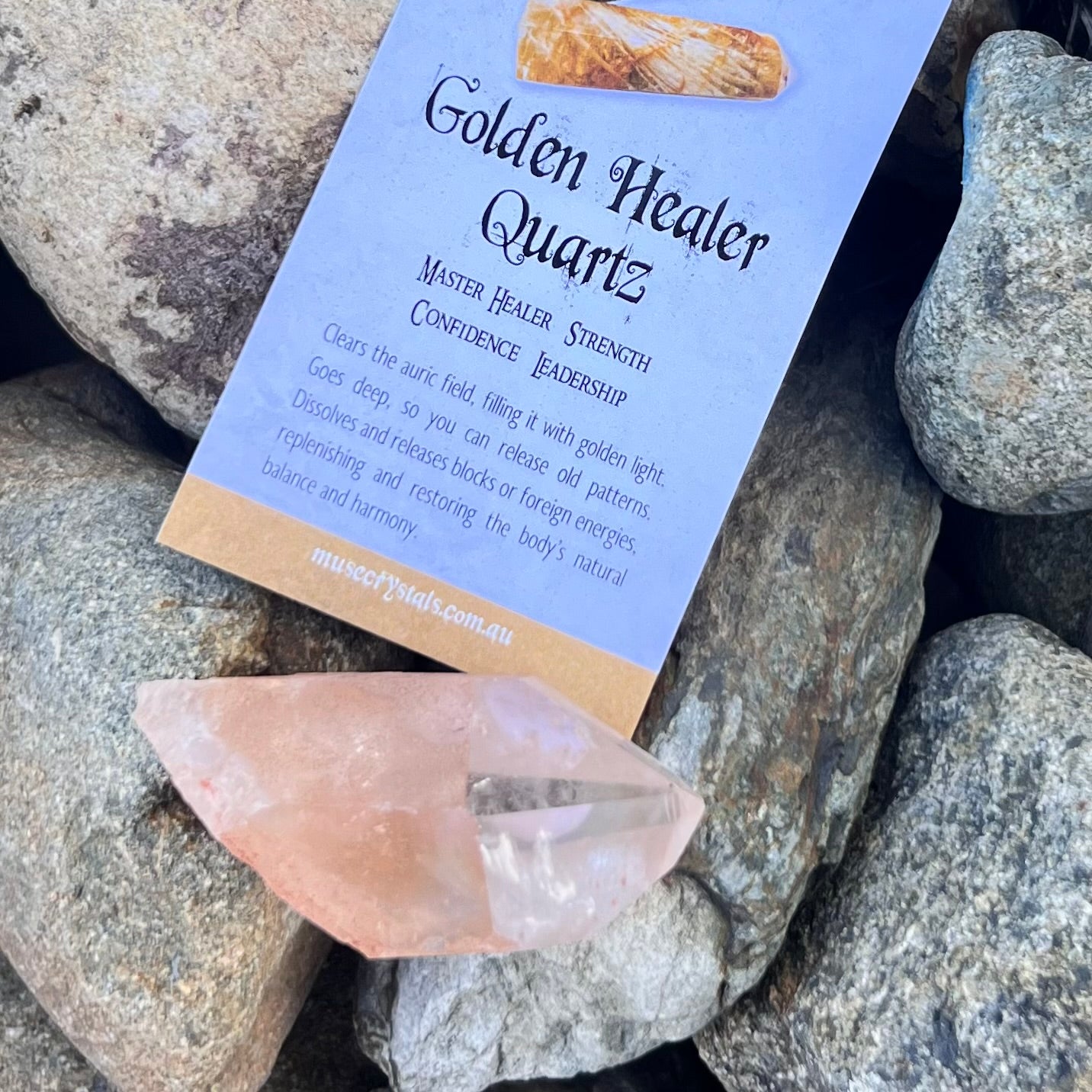 Golden Healer ~ Natural Point