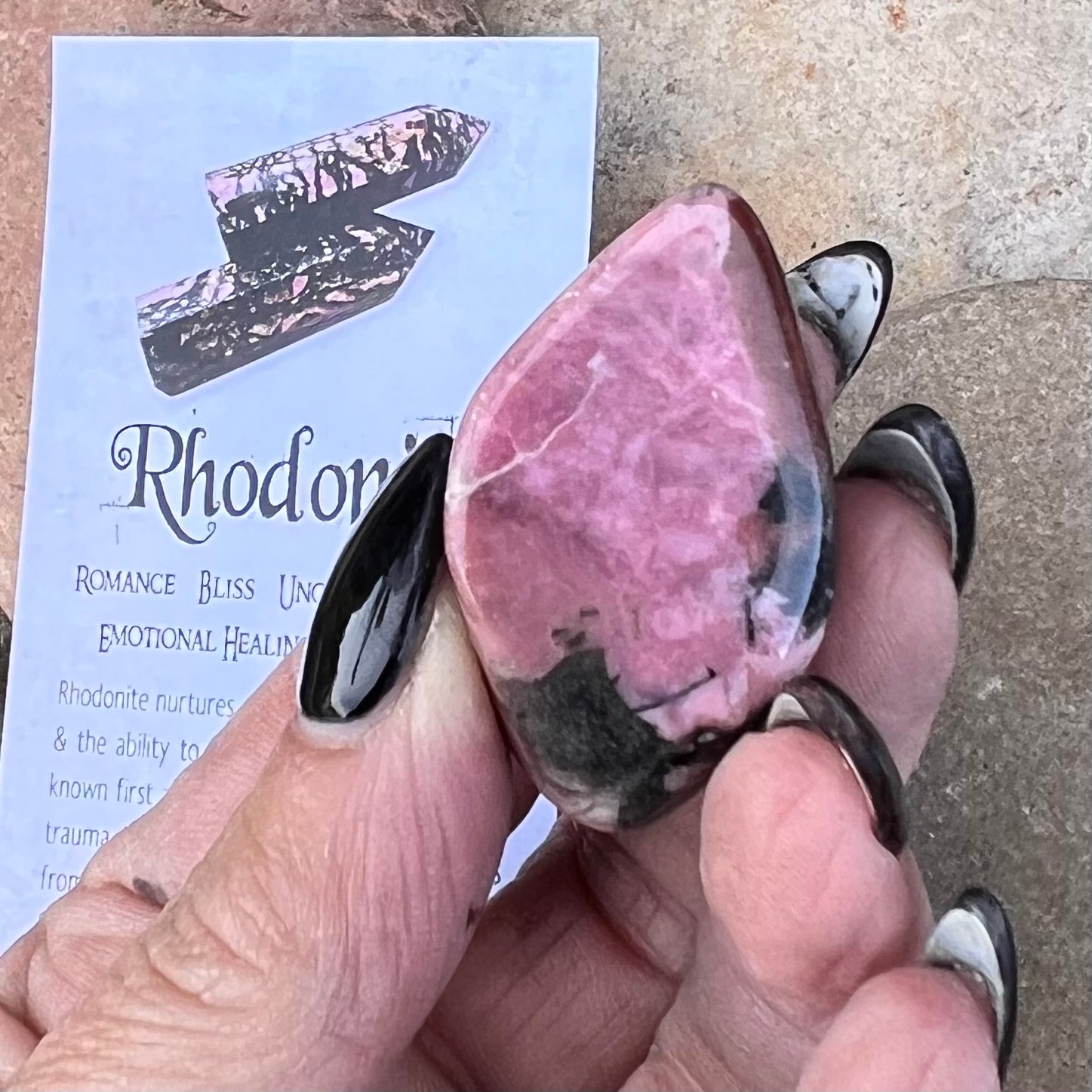 Rhodonite ~ Specialty Crystal