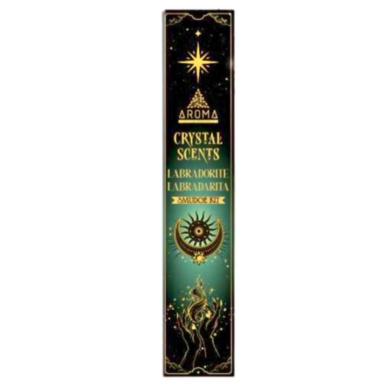 Labradorite  ~ Crystal Scents Smudge Kit Incense