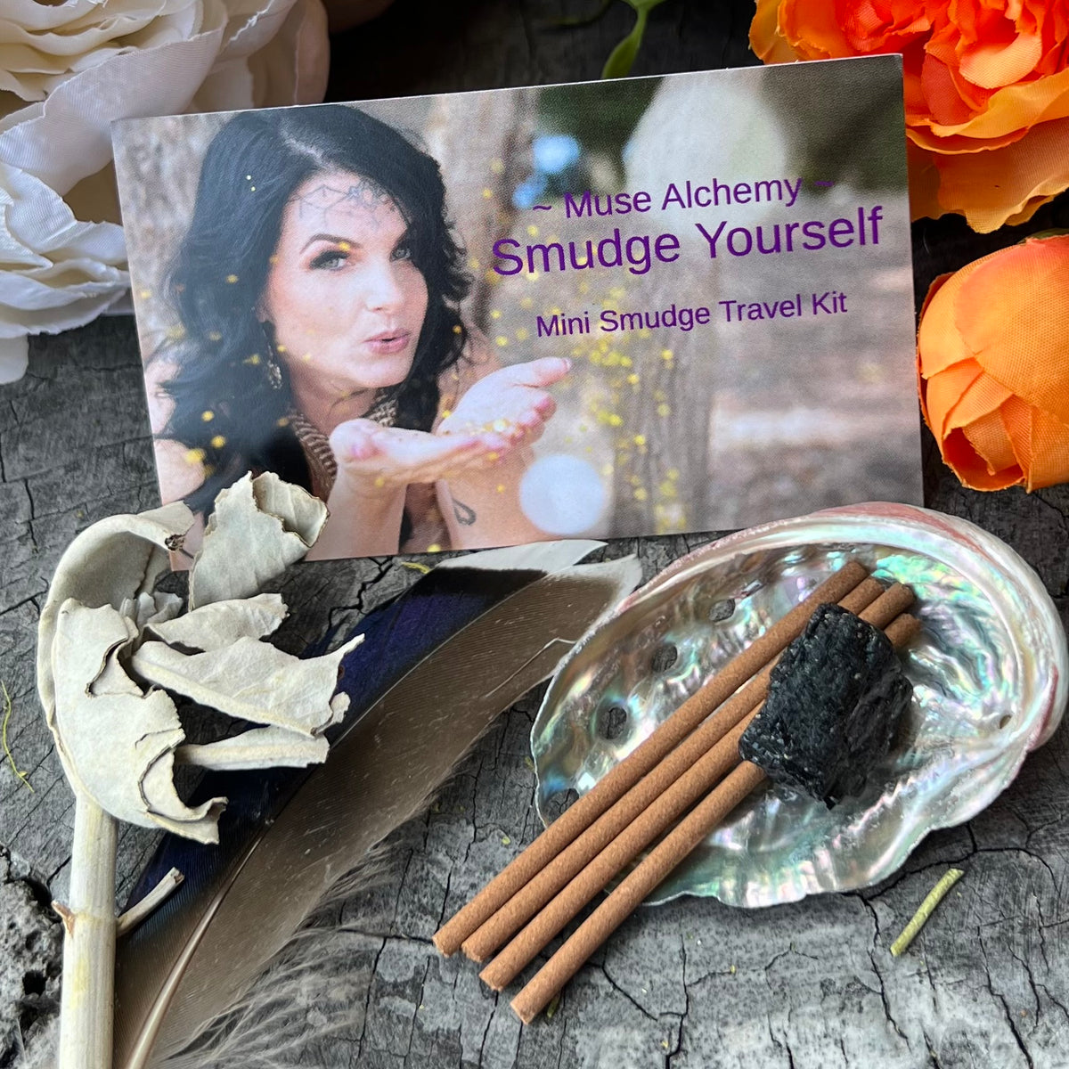 Smudge Yourself ~ Mini Travel Kit ~ Muse Alchemy
