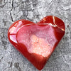 Carnelian Geode Heart ~ 7