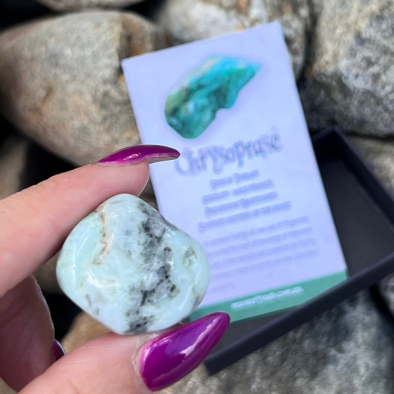 Chrysoprase ~ Specialty Boxed Crystal