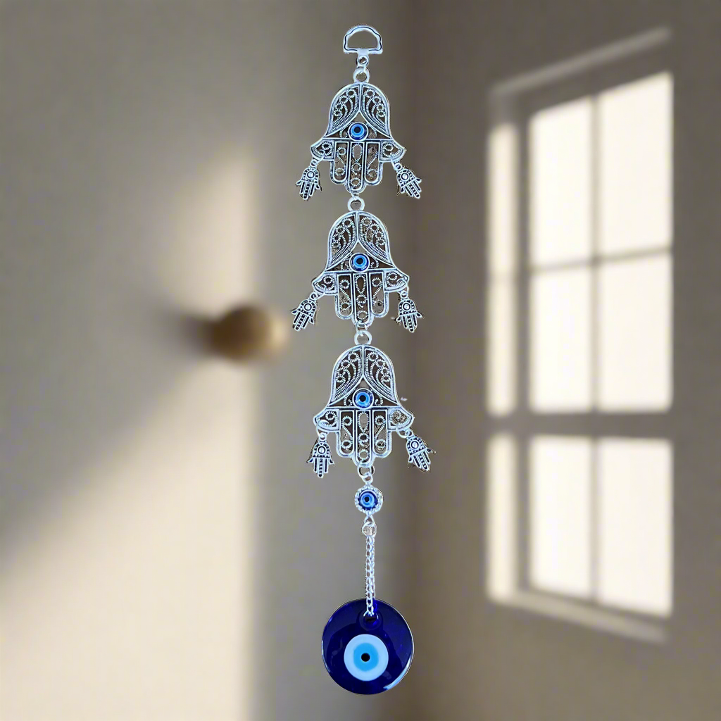 Triple Protection Evil Eye Hanger