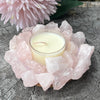 Rose Quartz Tea Light Candle Holder