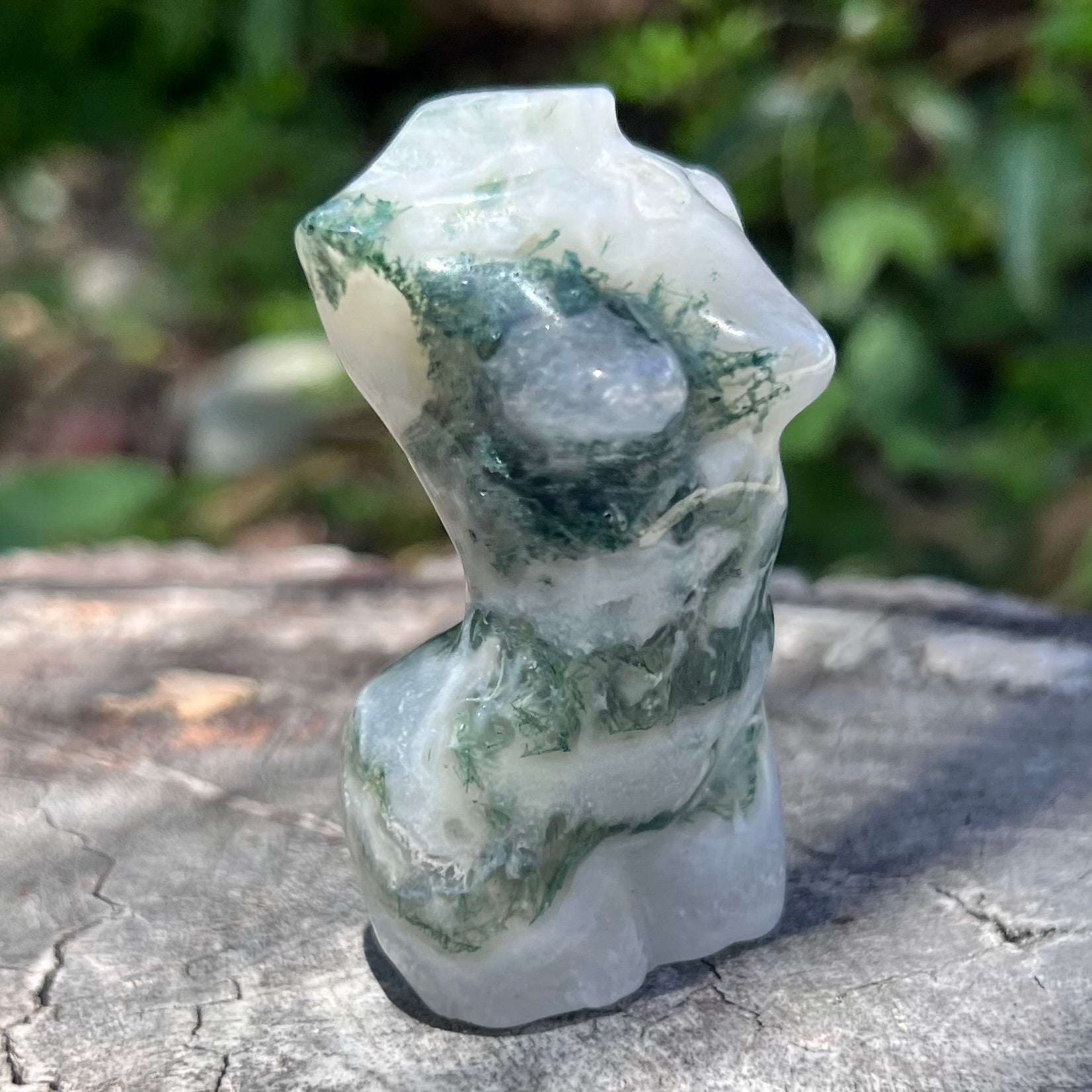 Moss Agate Mini Lady