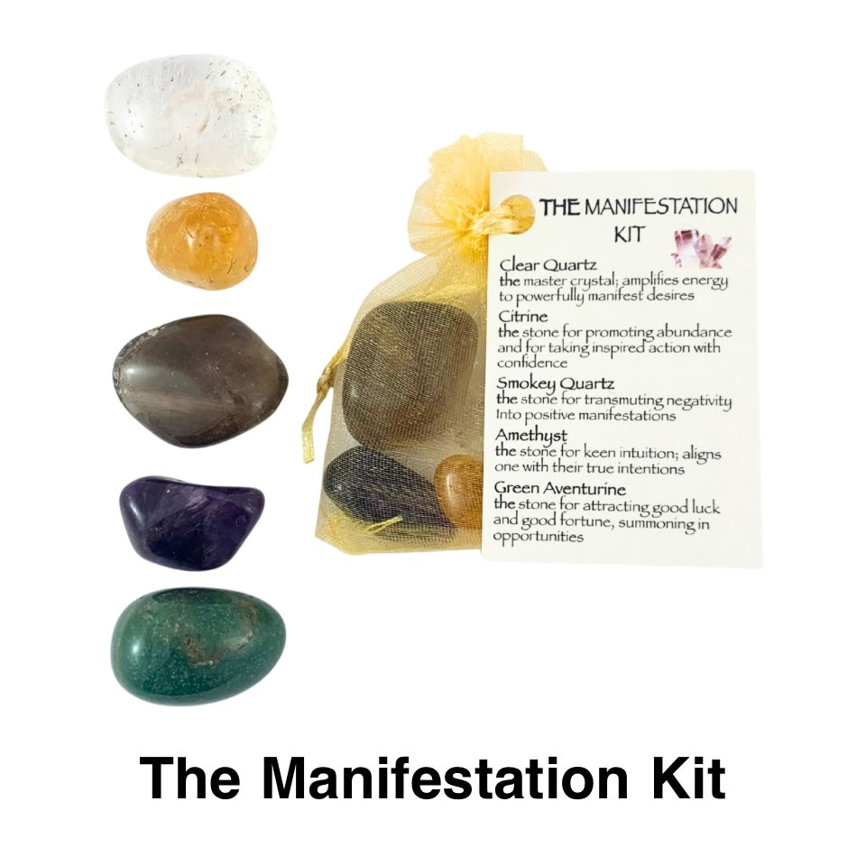 Manifestation Tumbled Crystal Kit
