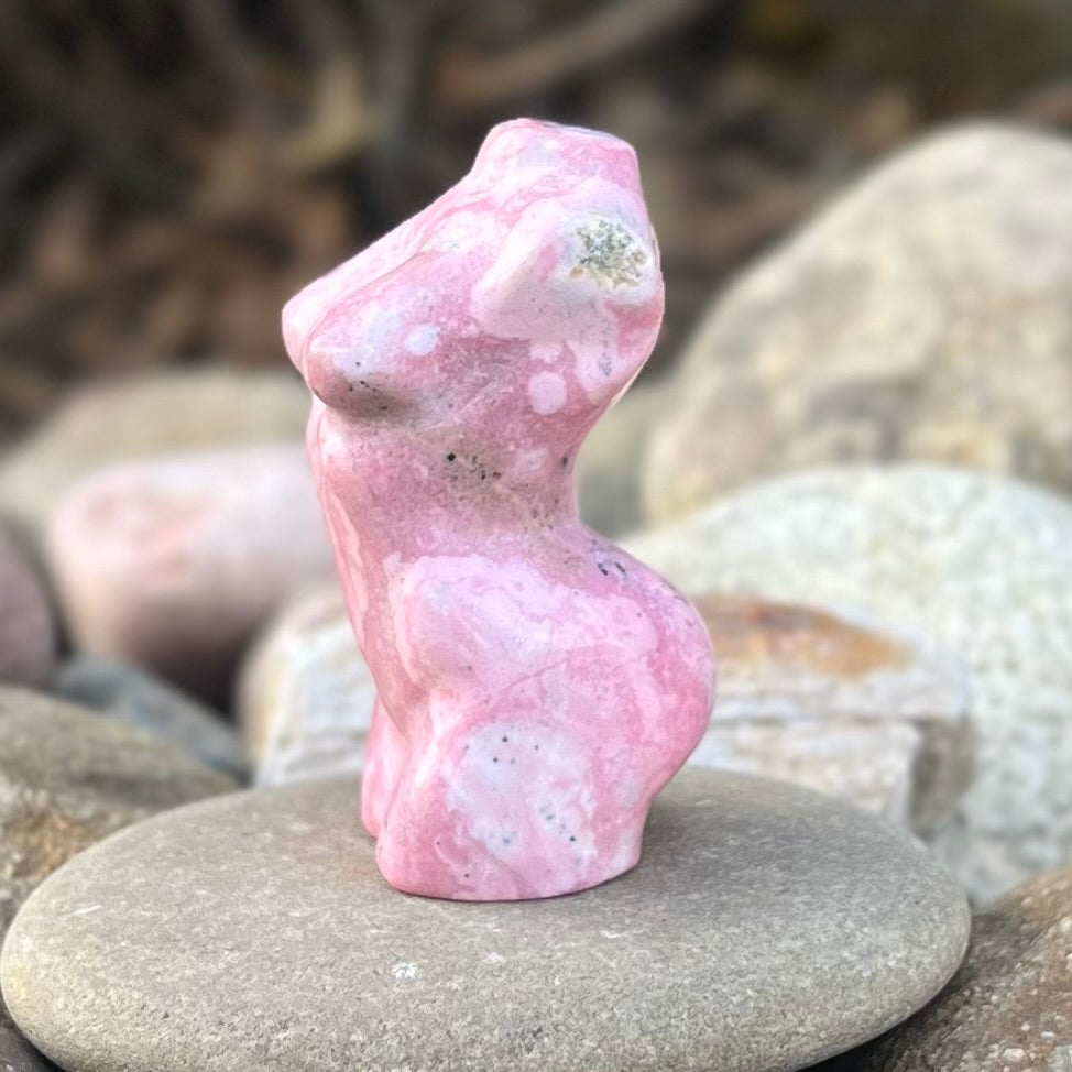 Pink Opal ~ Lady Body Carving ~ 3