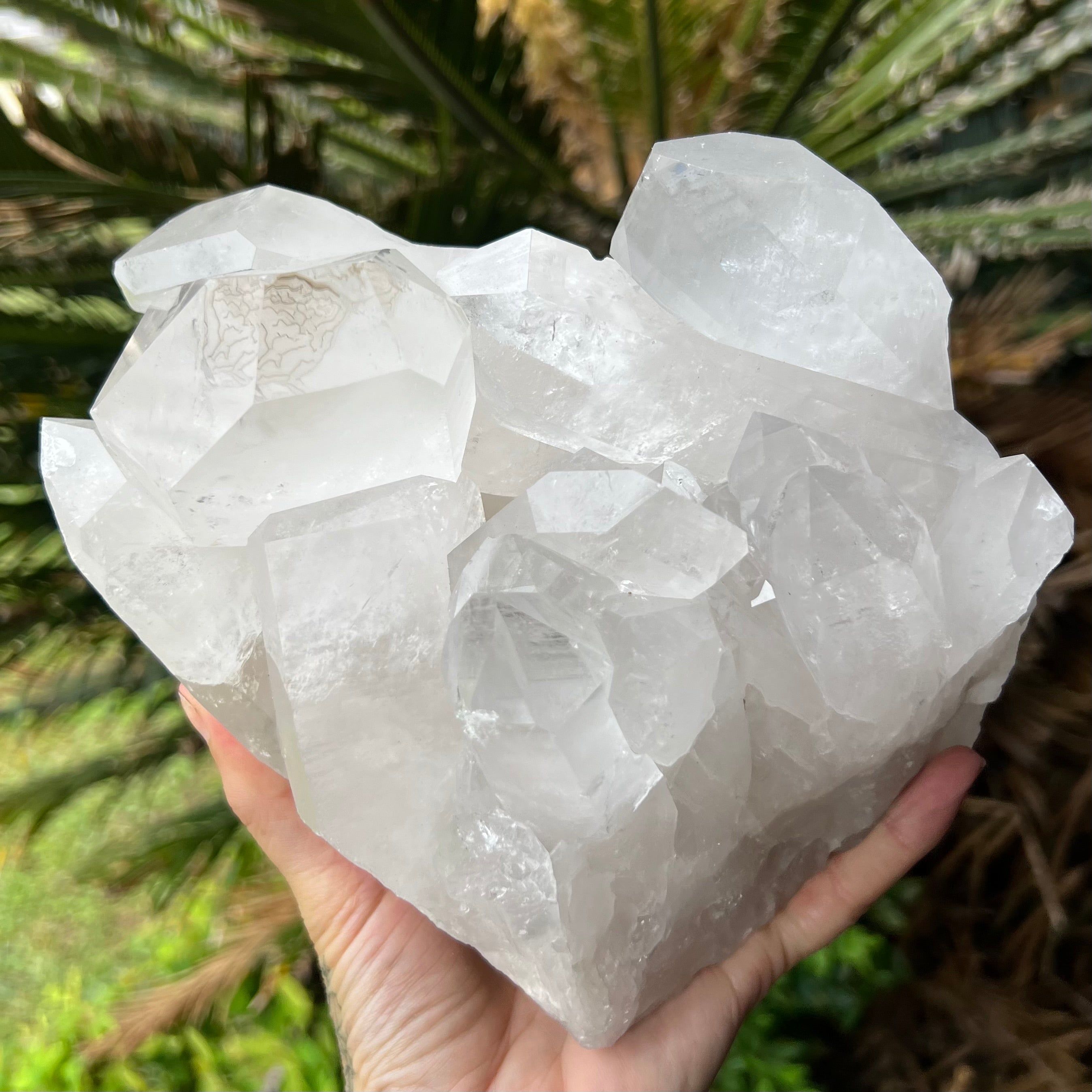 Clear Quartz Raw Cluster