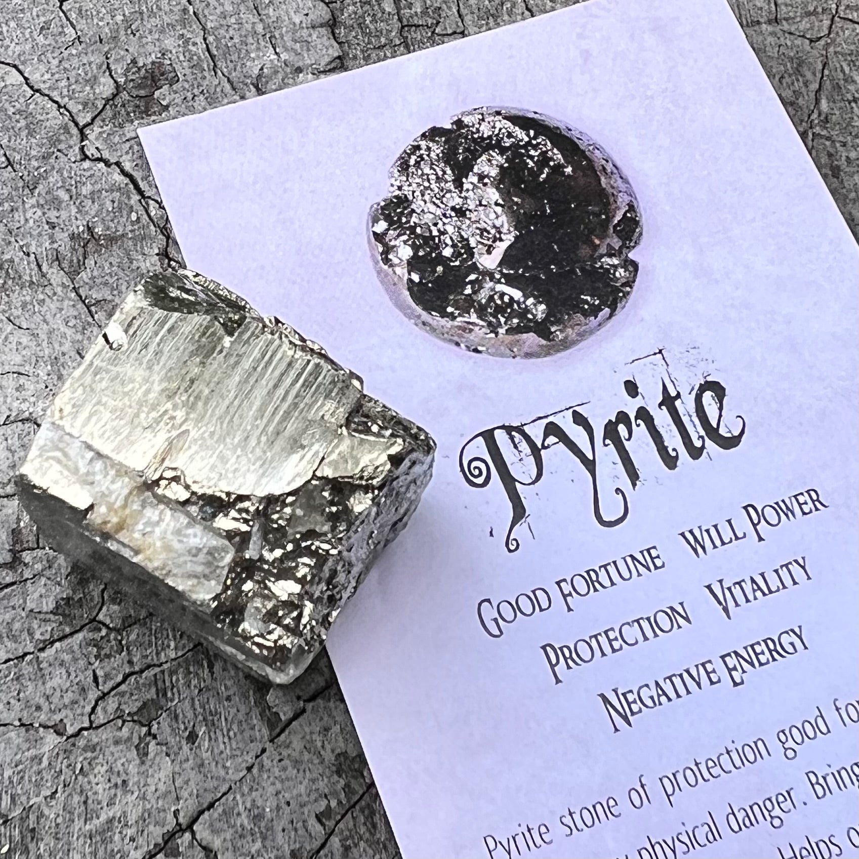 Pyrite Prosperity & Abundance Cube (1)