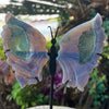 Amethyst~Agate Butterfly on Stand