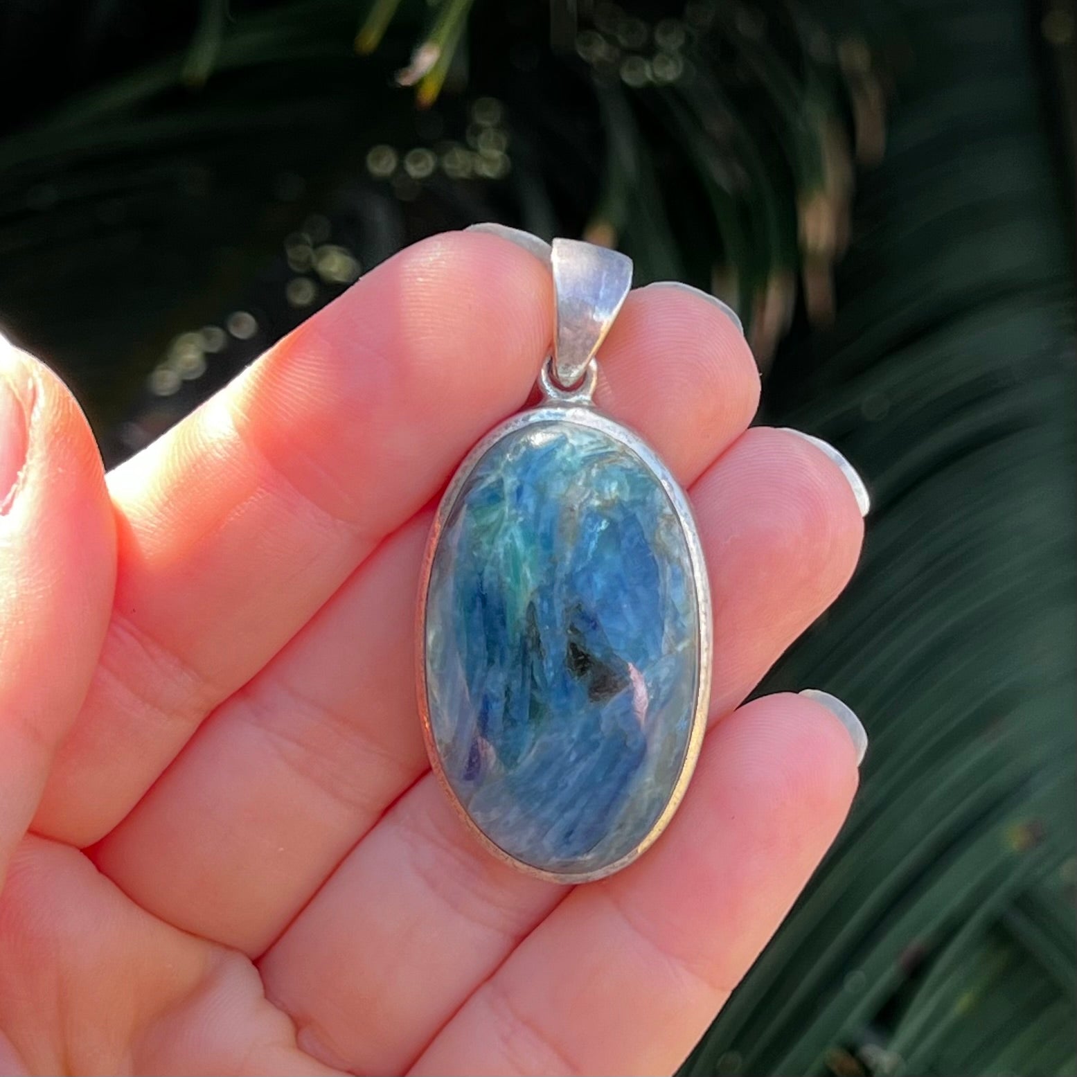 Kyanite~ Sterling Silver Pendant